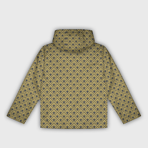 Женская ветровка Геометричный узор - ромбы / 3D-Белый – фото 2