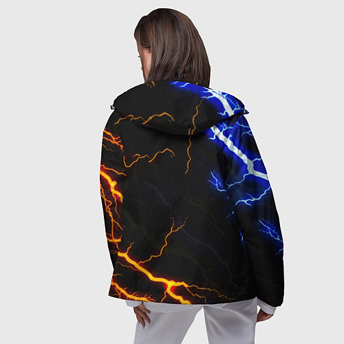 Женская ветровка Monster energy storm / 3D-Черный – фото 4