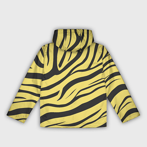 Женская ветровка Светлый тигровый паттерн / 3D-Белый – фото 2