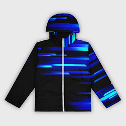 Женская ветровка Color blue black