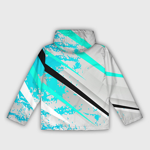 Женская ветровка Color white light blue / 3D-Белый – фото 2