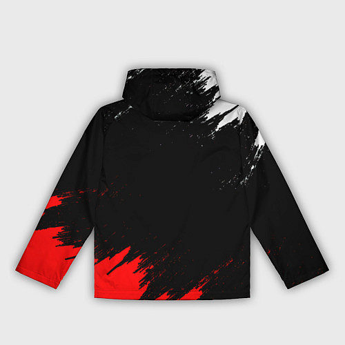 Женская ветровка Monster energy текстура краски / 3D-Белый – фото 2