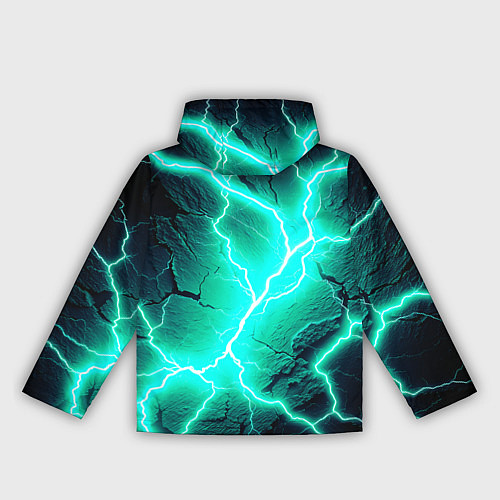 Женская ветровка Color light blue black / 3D-Белый – фото 2