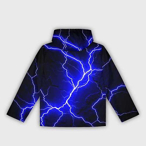 Женская ветровка Color blue black / 3D-Белый – фото 2