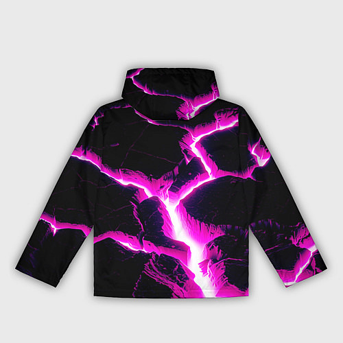 Женская ветровка Color pink black / 3D-Белый – фото 2