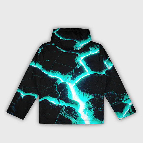 Женская ветровка Color light blue black / 3D-Белый – фото 2