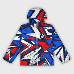 Женская ветровка BMW - m colors