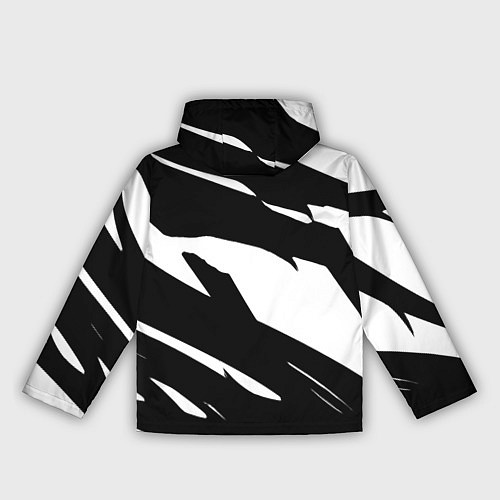 Женская ветровка Monster energy чёрные штрихи / 3D-Белый – фото 2