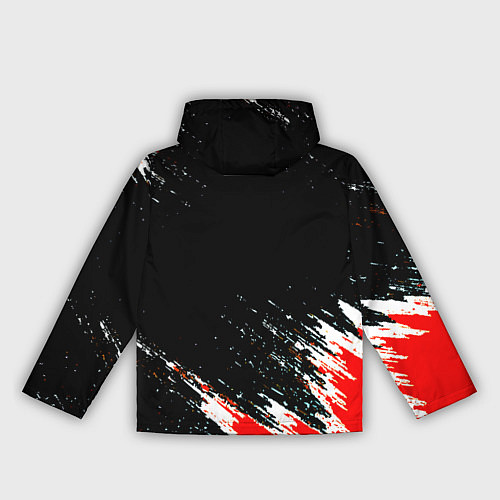 Женская ветровка Манчестер краски штрихи / 3D-Белый – фото 2