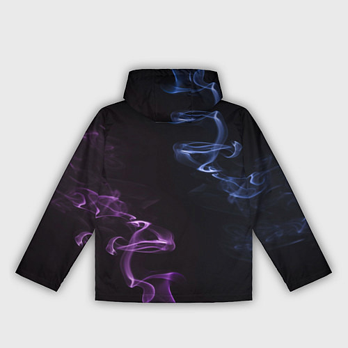 Женская ветровка Color black blue pink / 3D-Белый – фото 2