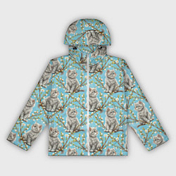 Женская ветровка Пришла весна распустились котики