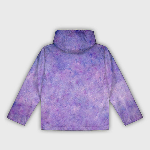 Женская ветровка Уличный фиолетовый фонарь / 3D-Белый – фото 2