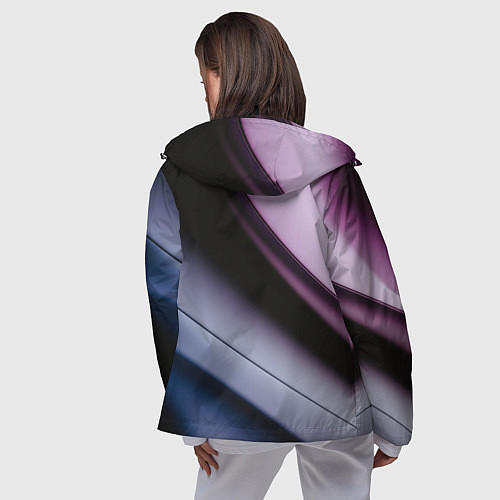 Женская ветровка Multicoloured / 3D-Черный – фото 4