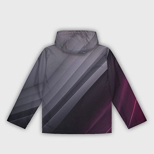 Женская ветровка Color black grey / 3D-Белый – фото 2