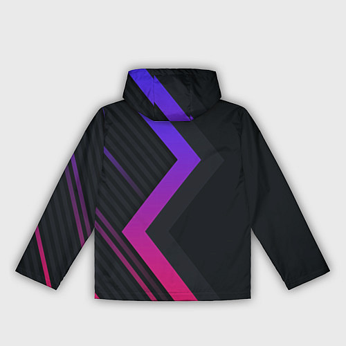 Женская ветровка Color black line / 3D-Белый – фото 2