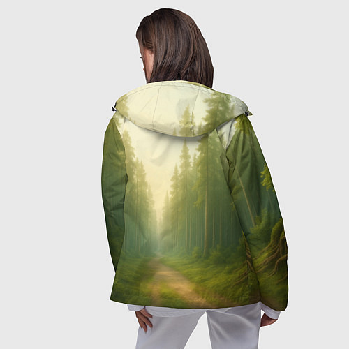 Женская ветровка Brr brr Patapim мем / 3D-Черный – фото 4