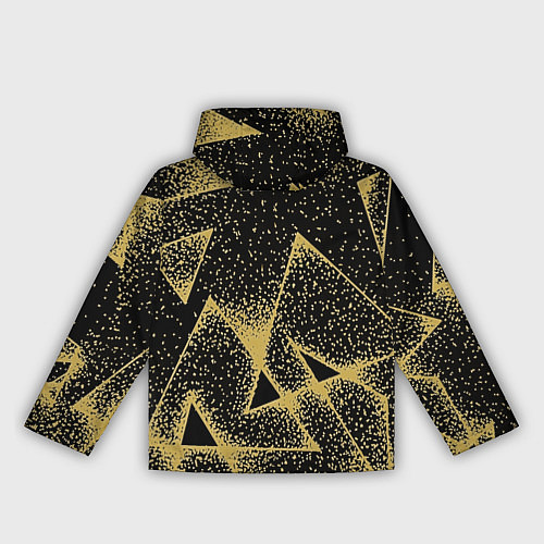 Женская ветровка Triangle yellow with dots / 3D-Белый – фото 2