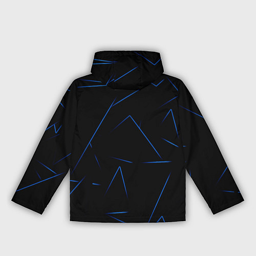 Женская ветровка Color blue line / 3D-Белый – фото 2