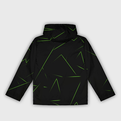 Женская ветровка Color green line / 3D-Белый – фото 2