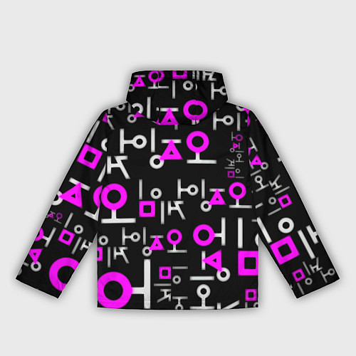 Женская ветровка Doom неоновый паттерн / 3D-Белый – фото 2