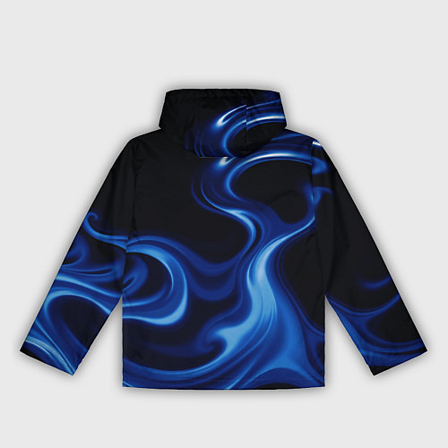 Женская ветровка Color blue smoke / 3D-Белый – фото 2