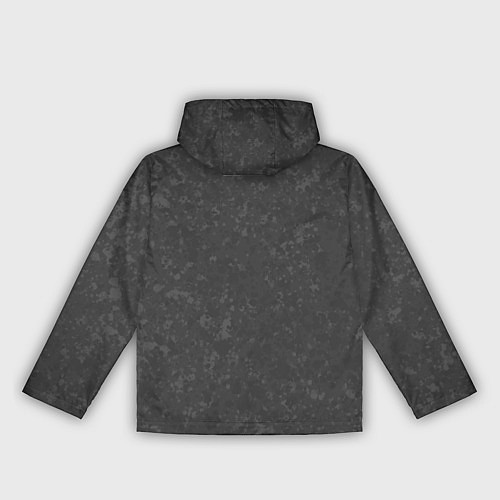 Женская ветровка Россия тёмно-серый с гербом / 3D-Черный – фото 2