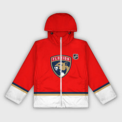 Ветровка с капюшоном женская Флорида Пантерз хоккей, цвет: 3D-белый