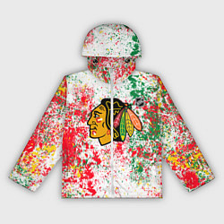 Женская ветровка Chicago Blackhawks NHL white