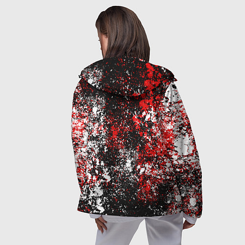 Женская ветровка Atlanta Hawks / 3D-Черный – фото 4