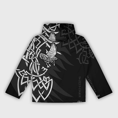 Женская ветровка Верные спутники Одина / 3D-Белый – фото 2