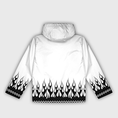 Женская ветровка Dead white - Bones / 3D-Белый – фото 2