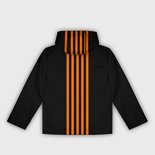 Женская ветровка ФК Урал - полоски / 3D-Черный – фото 2