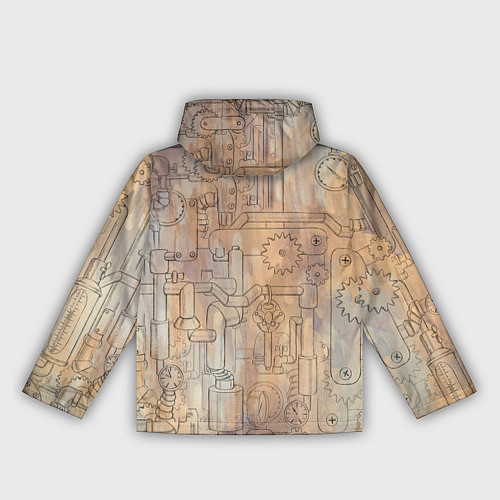 Женская ветровка Стимпанк элементы / 3D-Белый – фото 2