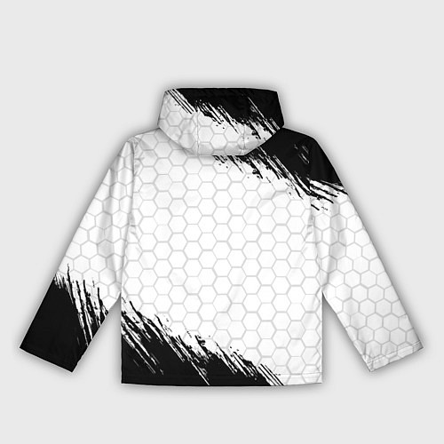 Женская ветровка Амбрелла - белые соты / 3D-Белый – фото 2