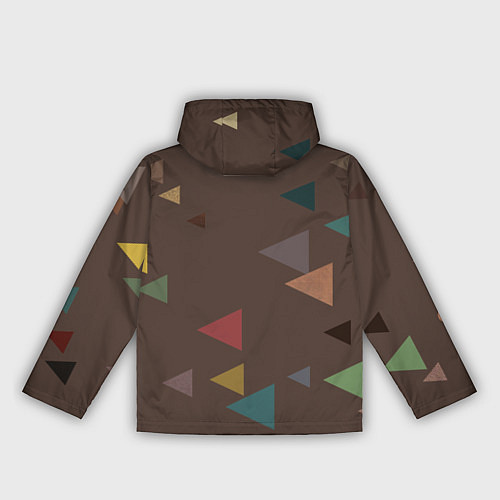 Женская ветровка Осень палитра глубокий лес / 3D-Белый – фото 2