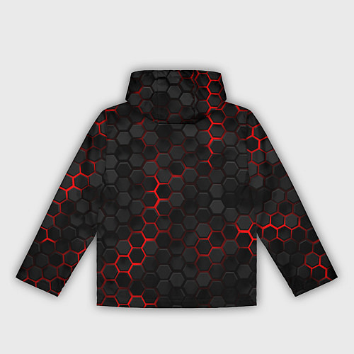Женская ветровка Мехагодзилла красный / 3D-Черный – фото 2