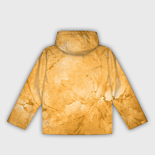 Женская ветровка Абстракция - bright yellow / 3D-Белый – фото 2