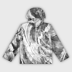 Женская ветровка Абстракция - grey and white swirls