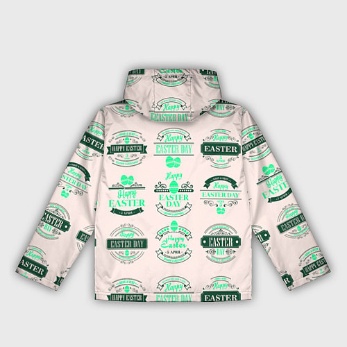 Женская ветровка Easter turquoise / 3D-Белый – фото 2