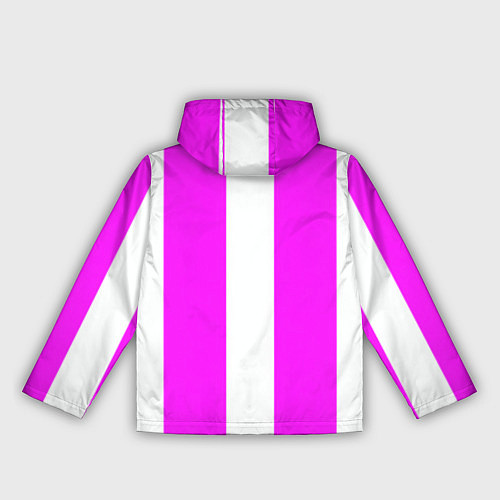 Женская ветровка Color white pink line / 3D-Белый – фото 2