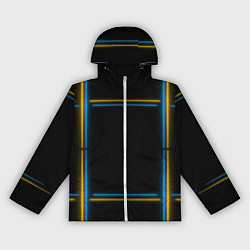 Женская ветровка Neon yellow light blue