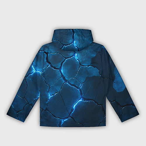 Женская ветровка Неоновые плиты с камуфляжем / 3D-Белый – фото 2