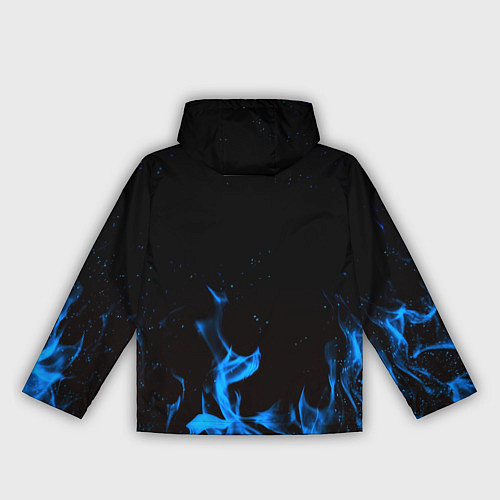 Женская ветровка Дум огонь лого / 3D-Белый – фото 2