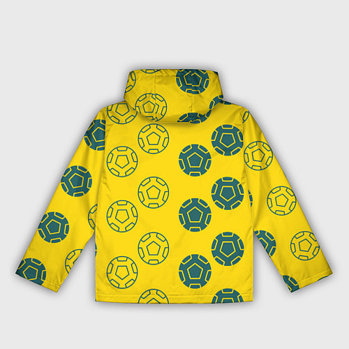 Женская ветровка Ряды из спортивных мячей / 3D-Белый – фото 2