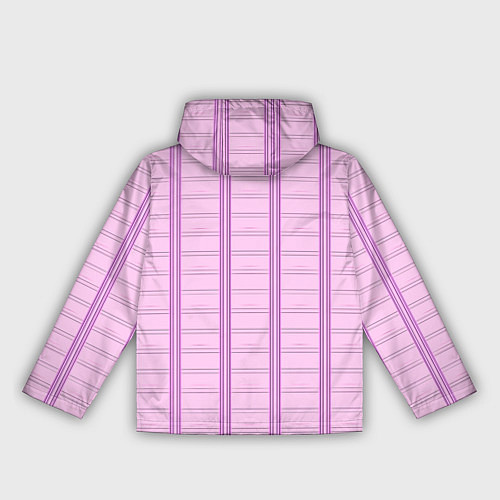 Женская ветровка Color pink cage / 3D-Белый – фото 2