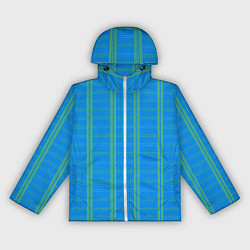 Женская ветровка Color light blue cage