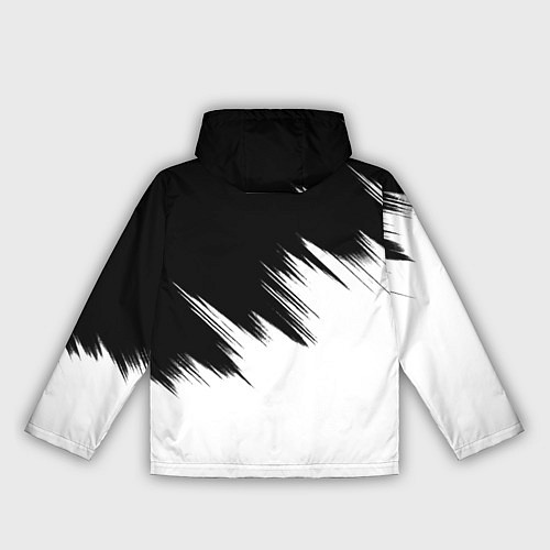 Женская ветровка Doom краски черно белый / 3D-Белый – фото 2