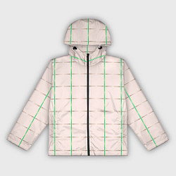 Ветровка с капюшоном женская Color white stripes, цвет: 3D-черный
