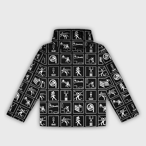 Женская ветровка Doom x portal / 3D-Белый – фото 2