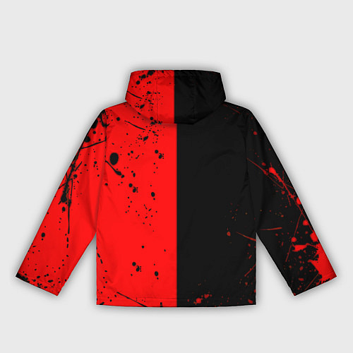 Женская ветровка Doom текстура краски / 3D-Белый – фото 2